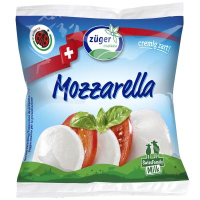 Mozzarella Züger Fresca Bolsa 125g