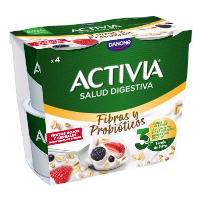 Activia Fibra Frutos Rojos 115g P-4