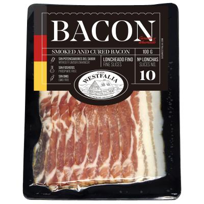 Bacon Westfalia Curado Ahumado Lonchas 100g