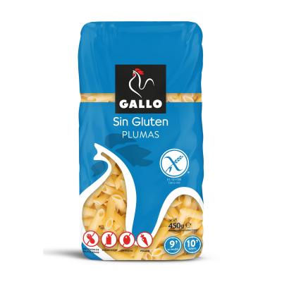 Pasta Gallo Pluma Sin Gluten 450g