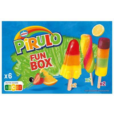 Helado Pirulo Fun Box 6u