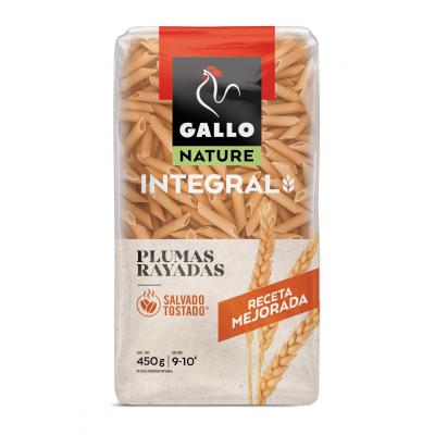 Pasta Gallo Pluma Integral 450g