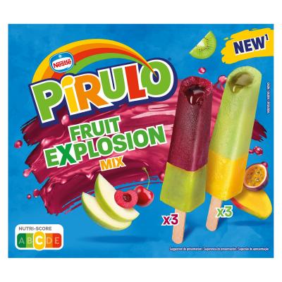 Helado Pirulo Fruit Explosion 6x42ml
