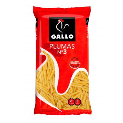 Pasta Gallo Pluma Nº3 250g