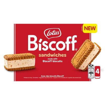 Helado Lotus Sandwich 4x80ml