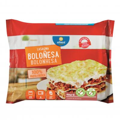 Lasaña Alteza Boloñesa Con Bechamel 300g