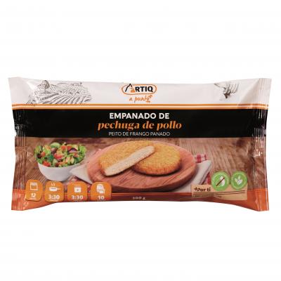 Pollo Artiq Pechuga Empanada 4u 300g