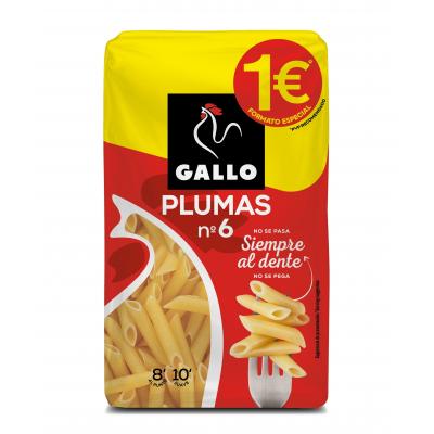 Pasta Gallo Pluma Nº6 400g 1e