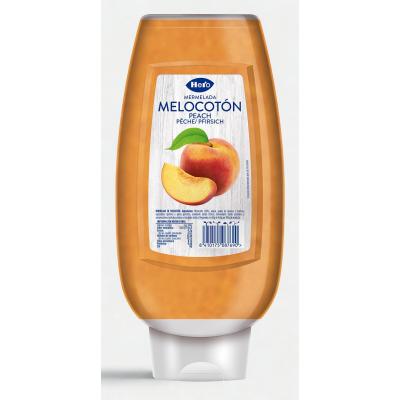Mermelada Hero Melocoton Boca Abajo Dispensador 1,1k 6u