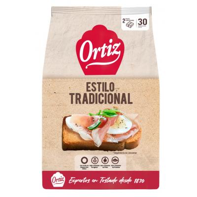 Pan Tostado Ortiz Tradicional 36 Rebanadas 320g