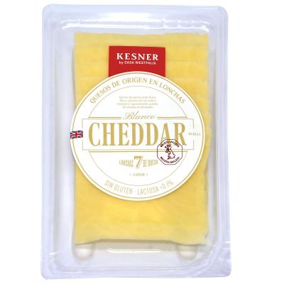 Queso Kesner Cheddar Blanco Lonchas 120g