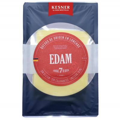 Queso Kesner Edam Lonchas 120g
