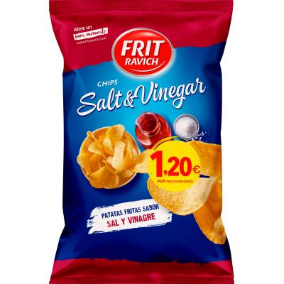 Patata Frit Ravich Sal/Vinagre 105g 1,20e