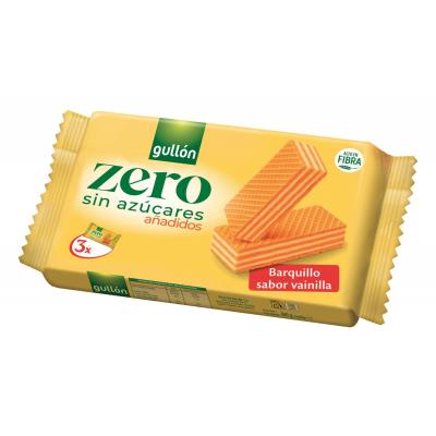 Galleta Gullon  Wafer Vainilla Sin Azucar 180g