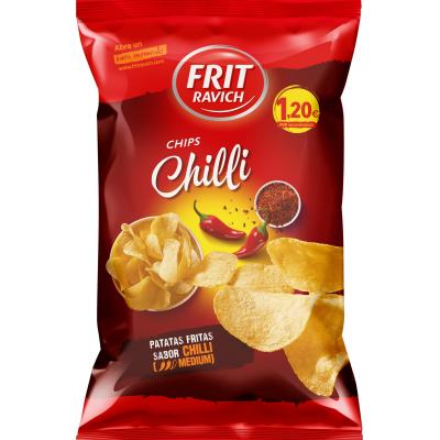 Patata Frit Ravich Chips Chilli 105g 1,20e