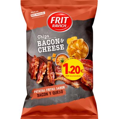 Patata Frit Ravich Bacon/Chees 105g 1,20e
